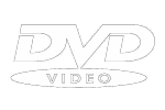 DVD logo white